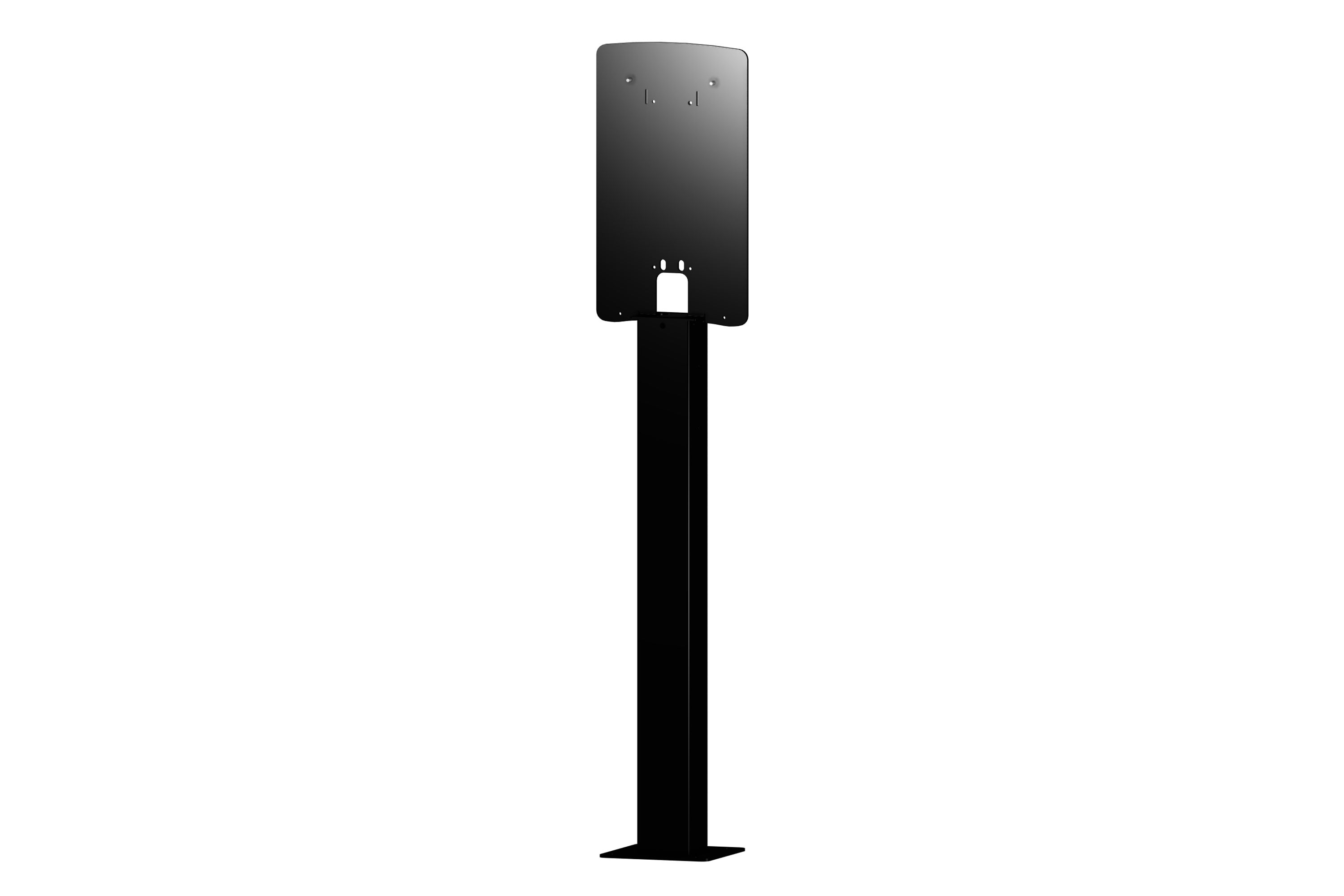 ABL 100000245 Stele POLE Slim für eine Wallbox eM4 Single, RAL 9011, 1469 x 290 x 210 mm