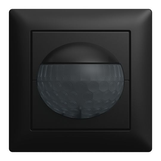 Busch-Jaeger 64764 UJ-915 Busch-Wächter® 180 flex, Komplettset mit Komfort-Sensor Multilinse, Busch-balance SI, schwarz matt