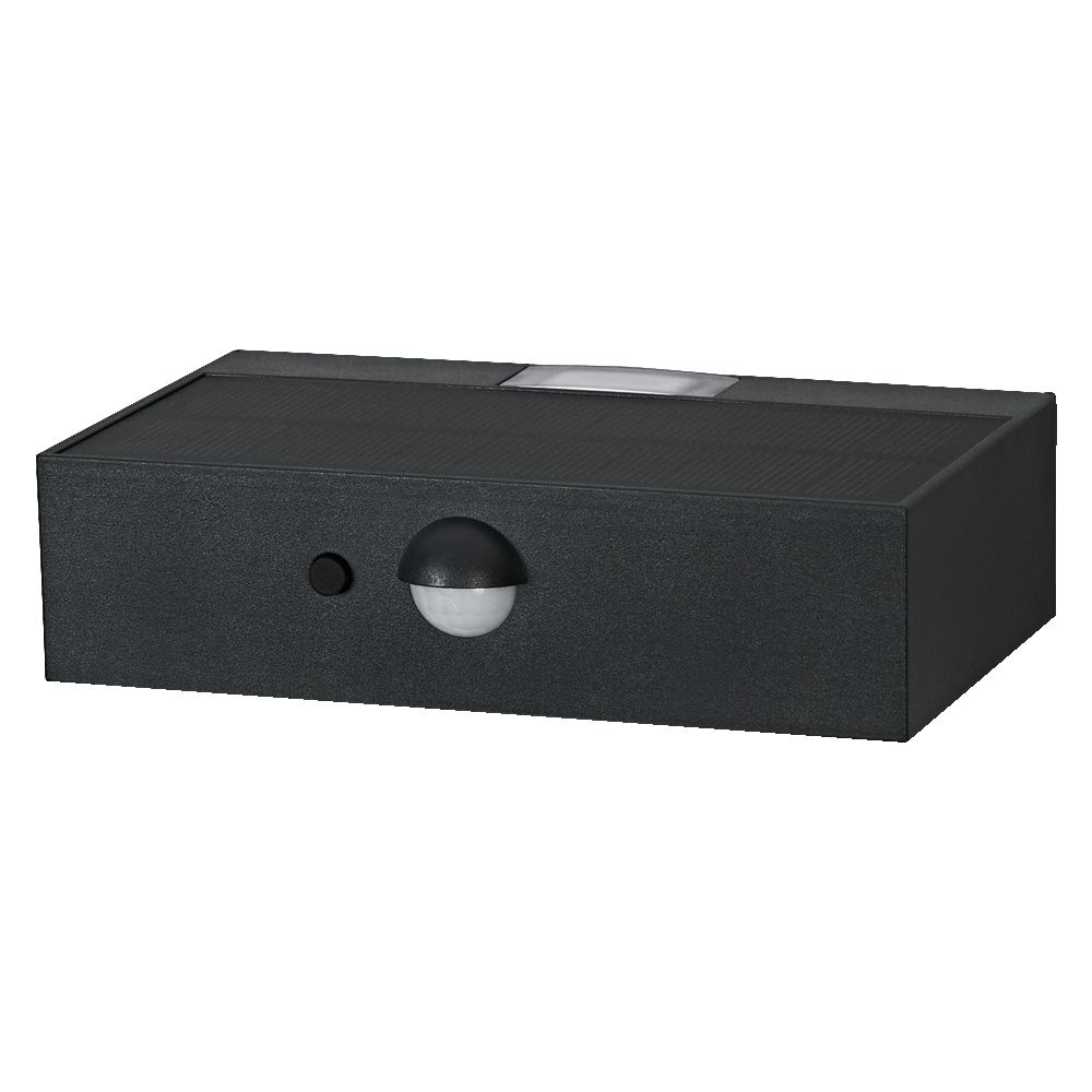 Ledvance 4099854219979 Endura Style Solar Bricklume Sensor Dark Gray