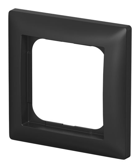 Busch-Jaeger 1721-915 Rahmen 1-fach, Busch-balance SI, schwarz matt