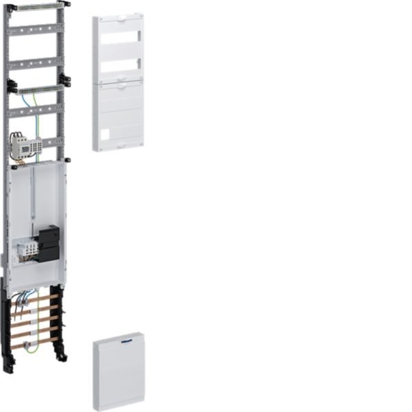 Hager ZH53W9SNT Komplettfeld, universZ, 1350 × 250 mm, 3-Punkt, 1 Zählerplatz, 10 mm², mit Trennfunktion, verdrahtet