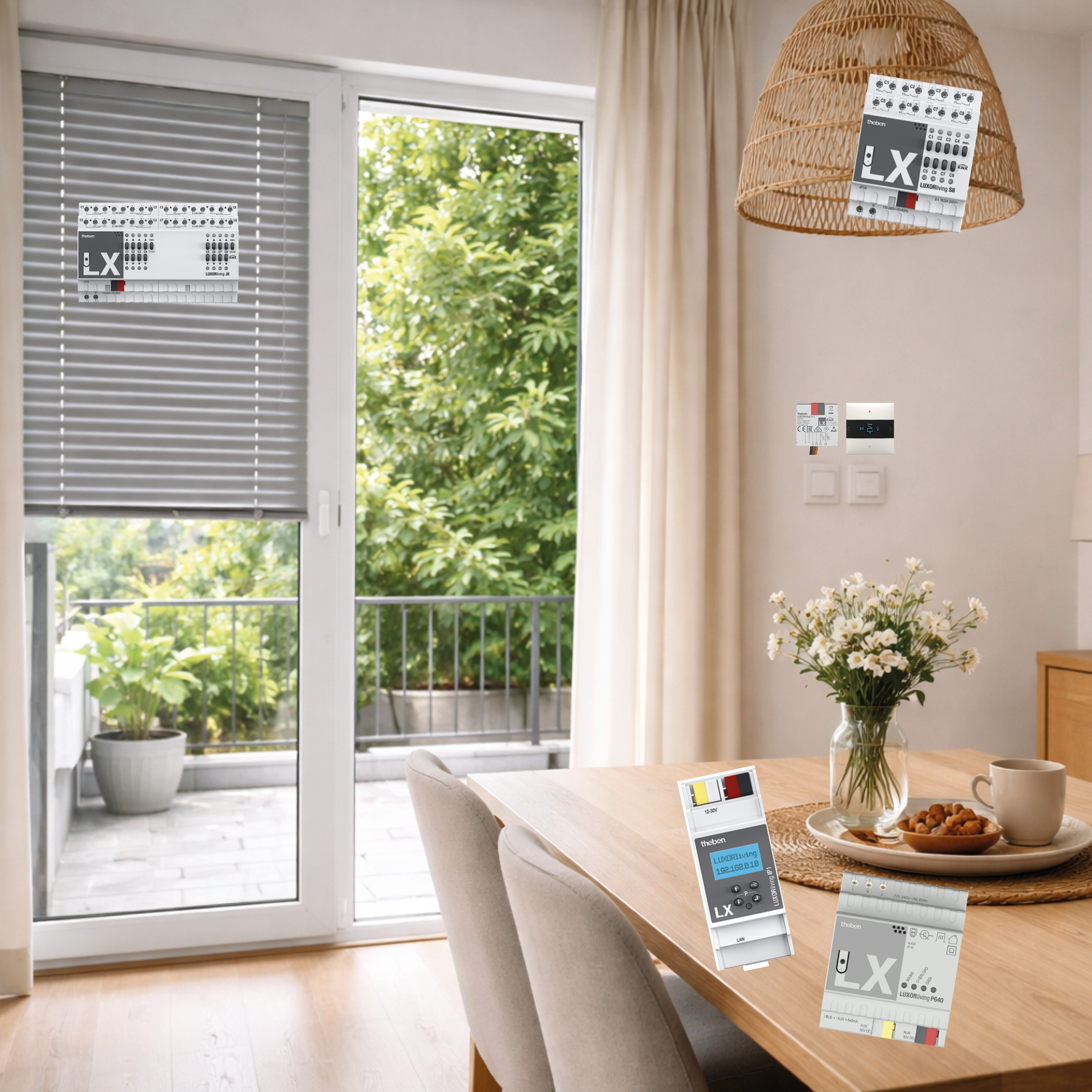 Theben LUXORliving Starter-Set L "Der Allrounder"