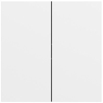 Gira 329572 Wippe 2-fach, System 70, reinweiß seidenmatt (lackiert)