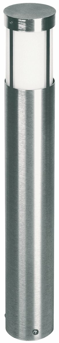 Albert 692264 Edelstahl-Pollerleuchte, Höhe 0,7m, E27