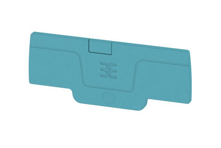 Weidmüller AEP 4C1.5 BL Abschlussplatte A-Reihe, blau, 50 Stück