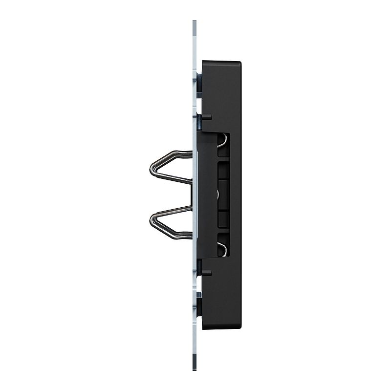 Merten MEG4075-0403 Blindabdeckung, System M, schwarz matt