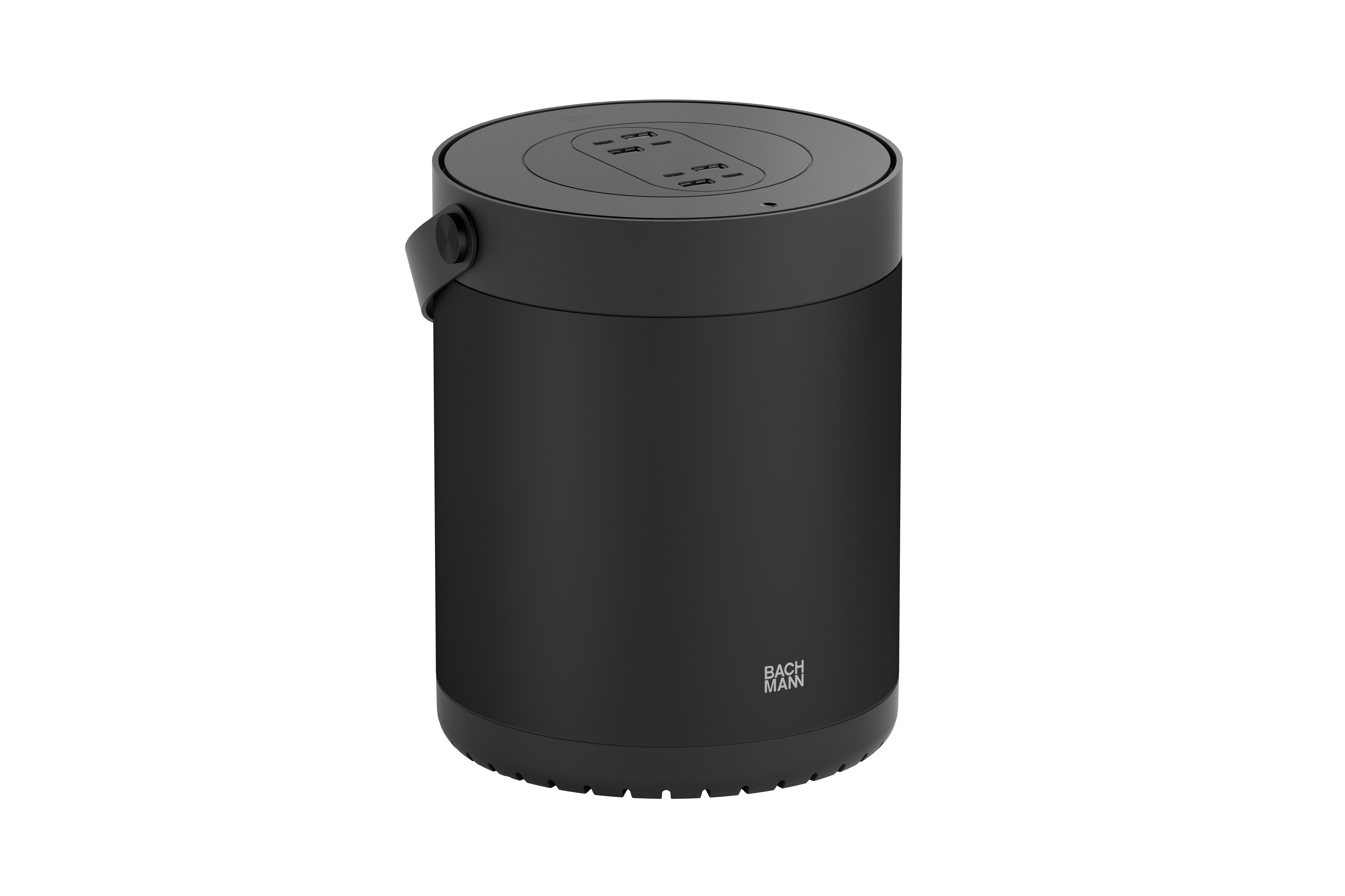Bachmann BM0011021 XXL-Energiespeicher USB MOV:E, 220 W, 230 Wh, 4x USB A/C, schwarz
