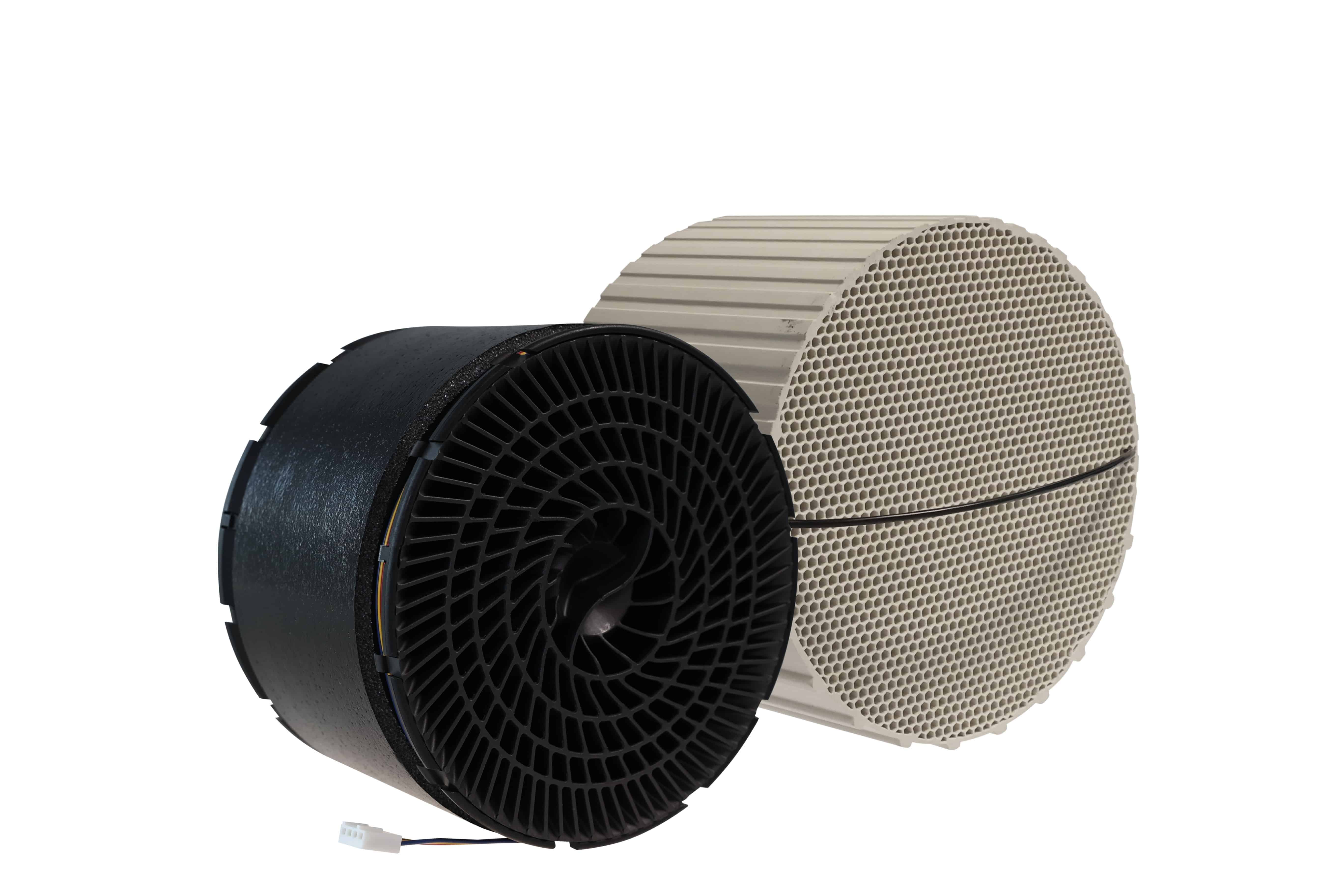 Zewotherm 14170001 ZEWO Funktionseinheit F, Bluetooth, 2,4 GHz Funklösung, Lüftereinheit SmartFan F-BT, Keramik-Wärmetauscher WRG 2.0
