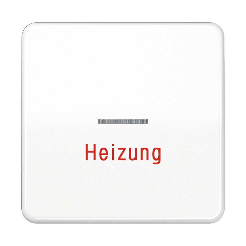 Jung CD 590 H WW Wippe "Heizung" mit Kontrollfenster