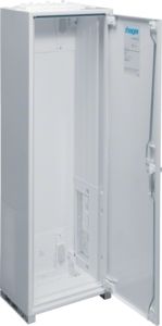 Hager ZB42S, univers Z Leerschrank m. Tür IP44, H=1250mm, 2 Felder