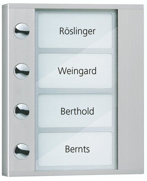 TCS PDT04-EN/04 Klingeltastenerweiterung AP für 4 WE