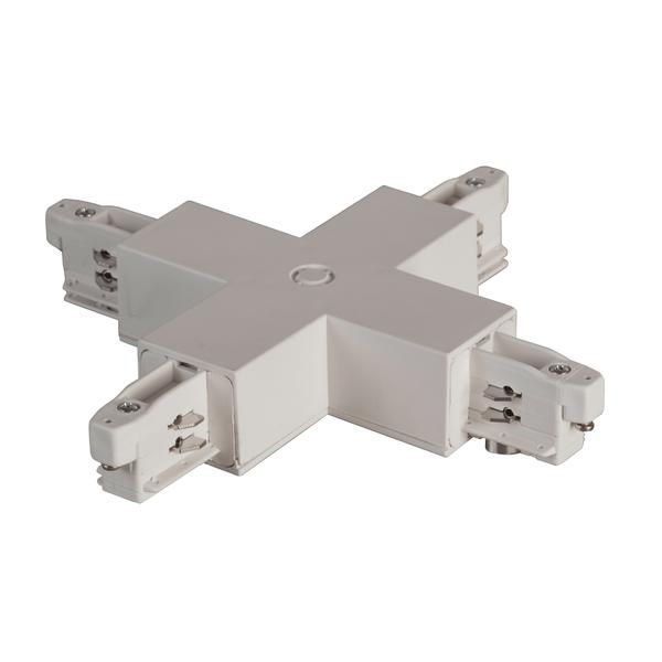Brumberg 88130680 Kreuzverbinder zu Stromschiene 88101-88104, silber