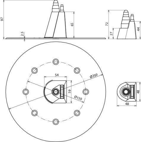 Dehn 552 030 Dachdurchführung