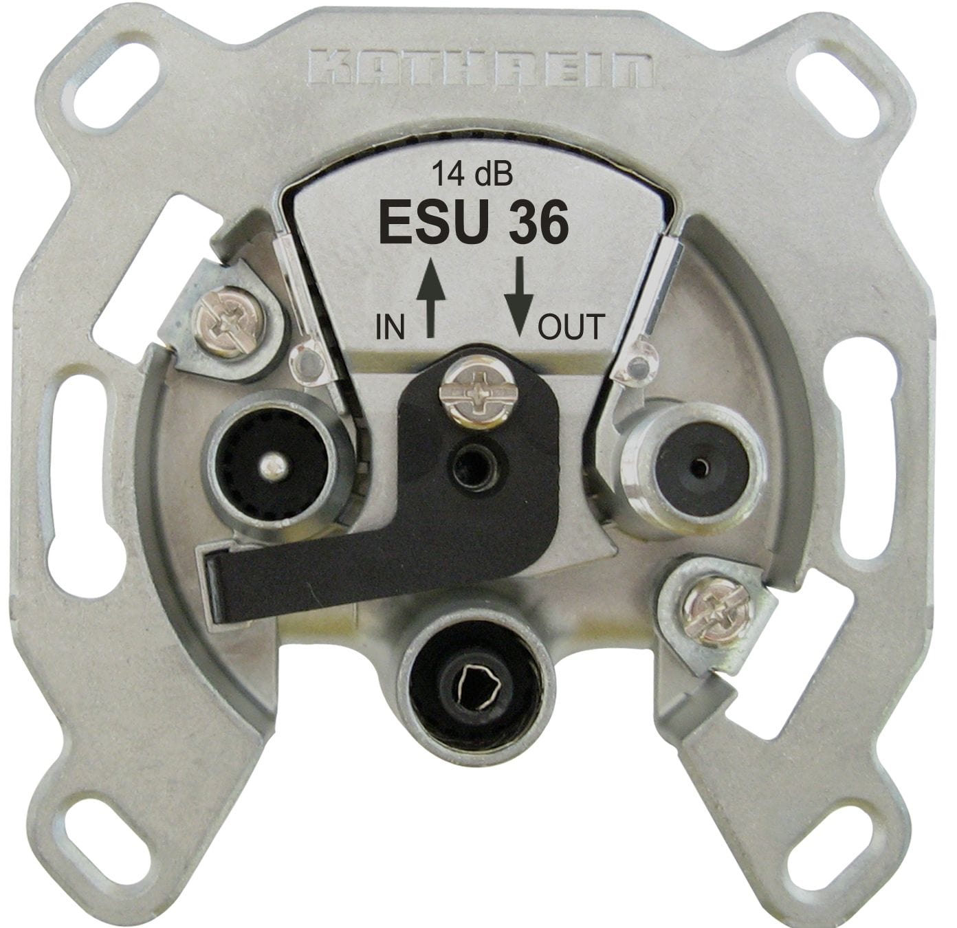 Kathrein ESU36 Durchschleifdose 3-fach, Einkabelsystem 14dB