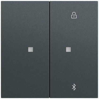 Gira 538173 System 3000 Jalousie- und Schaltuhr BT, System 70, anthrazit (lackiert)