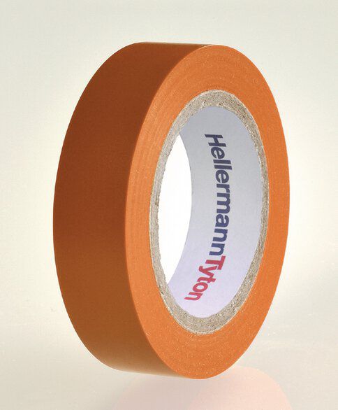 HellermannTyton 710-00110 Isolierband 15mm x 10m orange