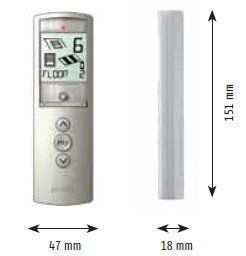 Somfy 1811020 Telis-16-RTS-"PURE" 16-Kanal Funkhandsender