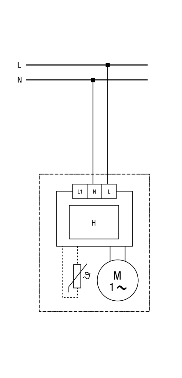 Maico ECA 100 ipro H Kleinraumventilator, Lüfter mit Feuchtesteuerung, Rohr-Ø100mm (DN100)
