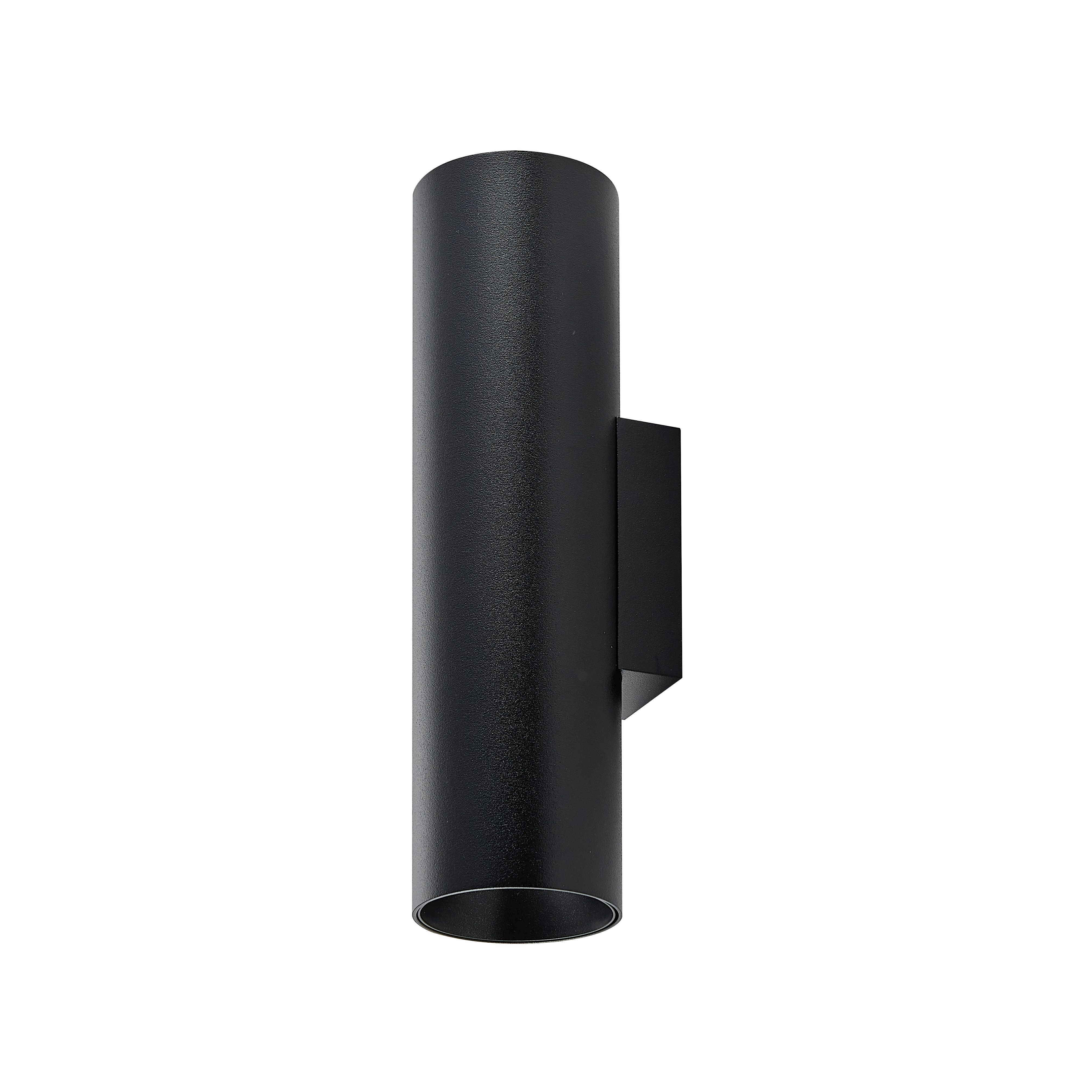 Deko-Light 341344 Wandaufbauleuchte, Can IP20 up & down, 2x 7,5 W GU10, 220-240 V/AC, 50 / 60 Hz, IP 20, schwarz