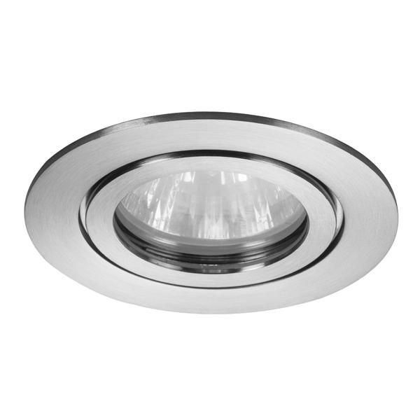 Brumberg 26004220 Einbaudownlight GX5,3 / max. 13 W LED, rund, starr, edelstahl