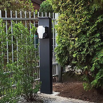 ABL 1W2221 Wallbox eMH1, 22kW, mit Ladesteckdose Typ 2