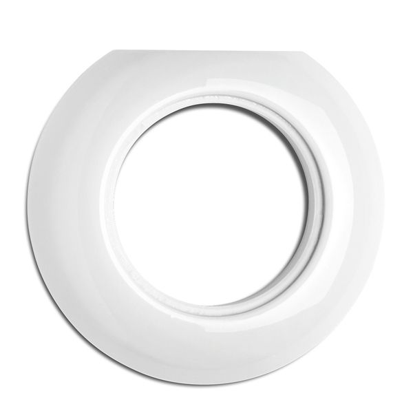THPG 173088 Systemabdeckung Außenteil Porzellan, weiß