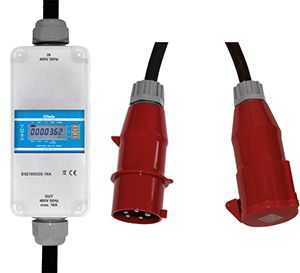 Eltako 28016128 Mobiler Drehstromzähler mit Display, MID geeicht