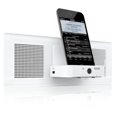 Jung LSMA4AL Lautsprechermodul, Thermoplast lackiert, Serie A, aluminium