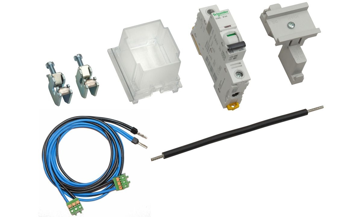 ABN BP106AR Bestückungspaket Spannungsversorgung APZ und RfZ, LS 6A, mit LS-Schalter B6A/25kA, für den NAR