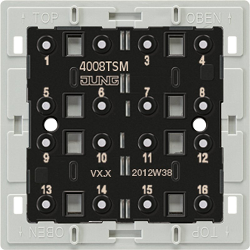 Jung 4008TSM Tastsensor-Modul 4-fach, JUNG 2-Draht-Bus, F40