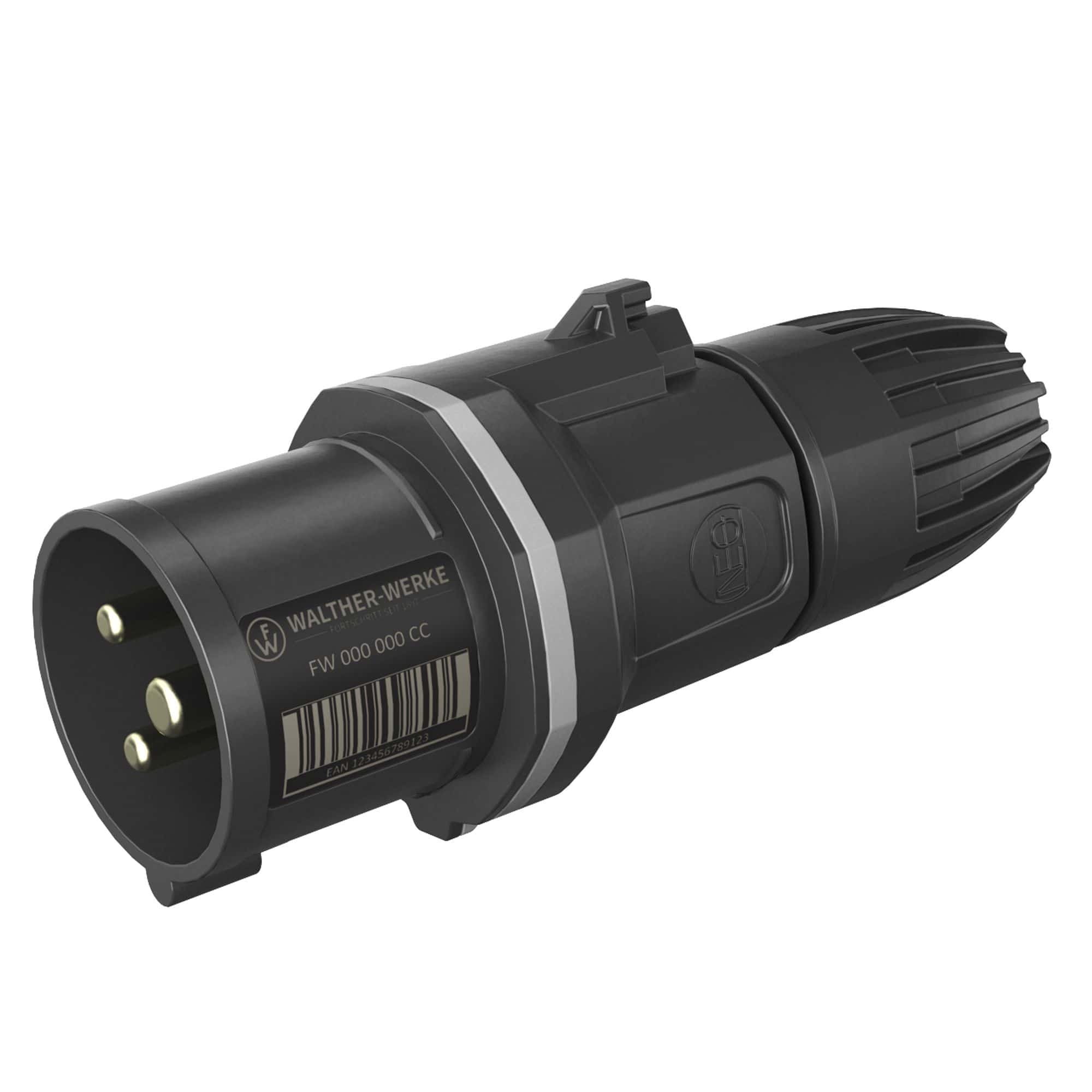 Walther Werke FW211303SK CEE NEO Stecker Classic 16A 3P 3h IP54 mit Schraubtechnik