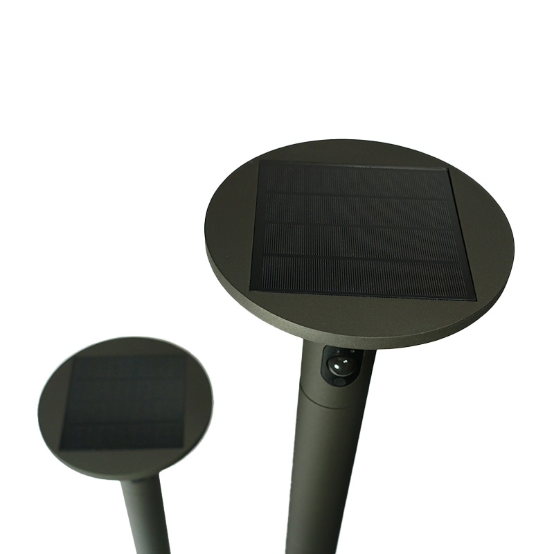 lichtline PRDX27795 LED-Solar-Wegeleuchte MANDULIS Circle 1000mm, Lichtkopf rund