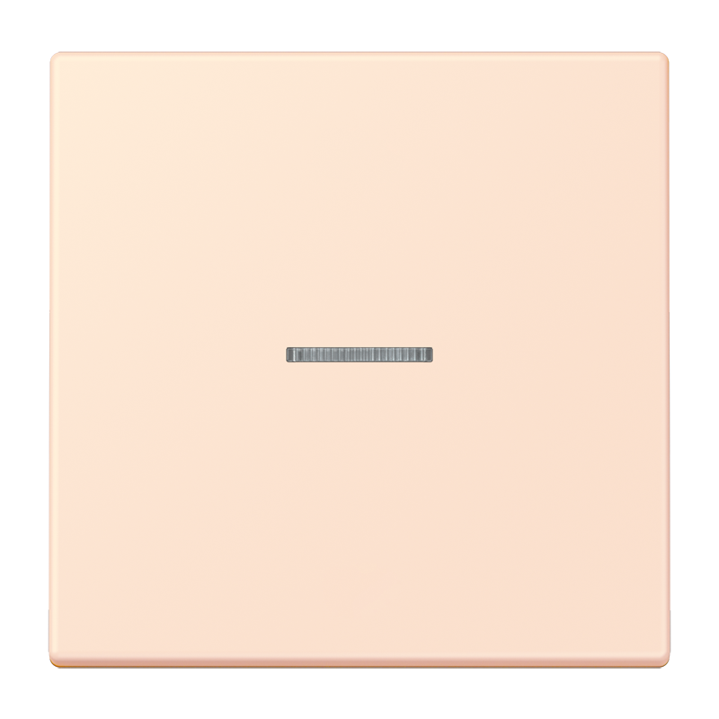 Jung LC990KO5226 Wippe 1-fach, mit Lichtleiter, Les Couleurs® 32082, orange pâle