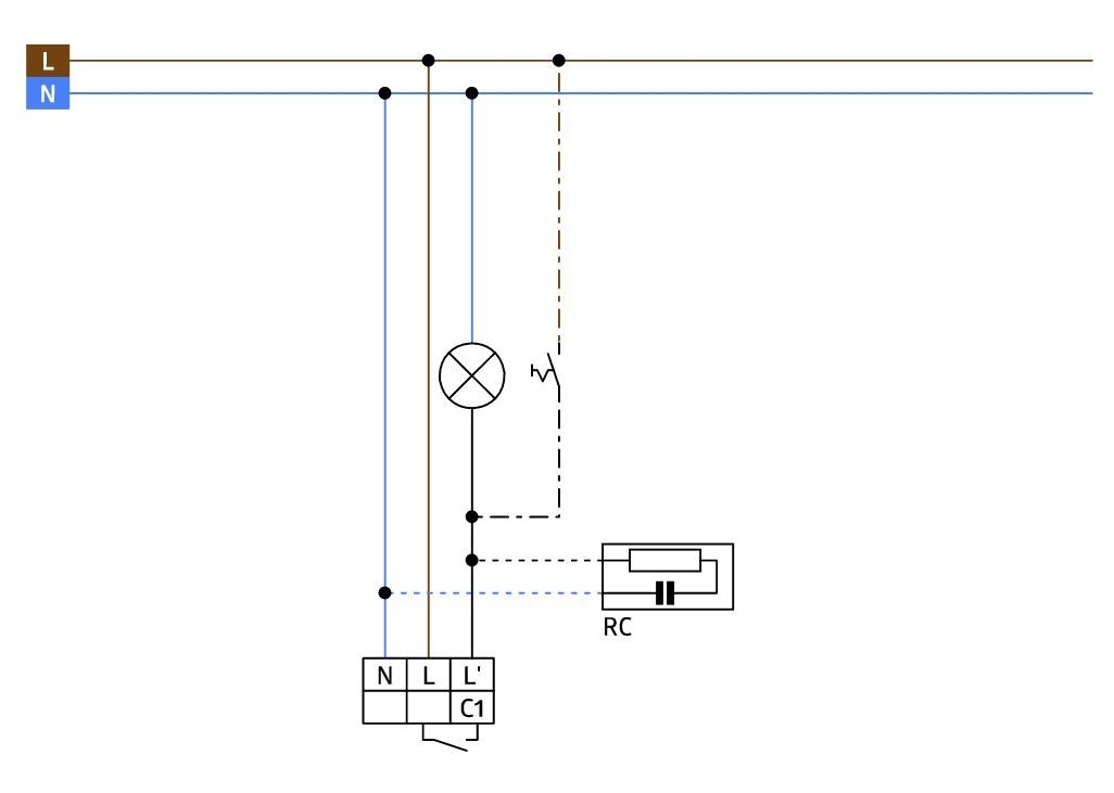 B.E.G. 92184 PD3N-1C-DE Micro Bewegungsmelder Deckeneinbau, IP23, 10m, weiß matt