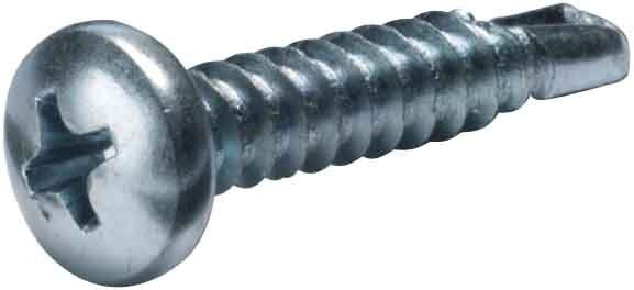 Cimco 190436 Blechschrauben 4,8x25mm, Halbrundkopf, 100 Stk.