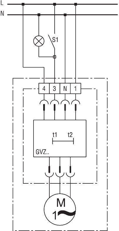 Maico ER60 GVZ Ventilator Einsatz mit Abdeckung und Filter, Grundlast- und Verzögerungszeitschaltung, 62m³/h
