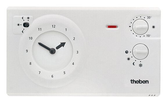 Theben Ramses 782 Uhrenthermostat analog, 230V mit Tages- u. Wochenprogramm