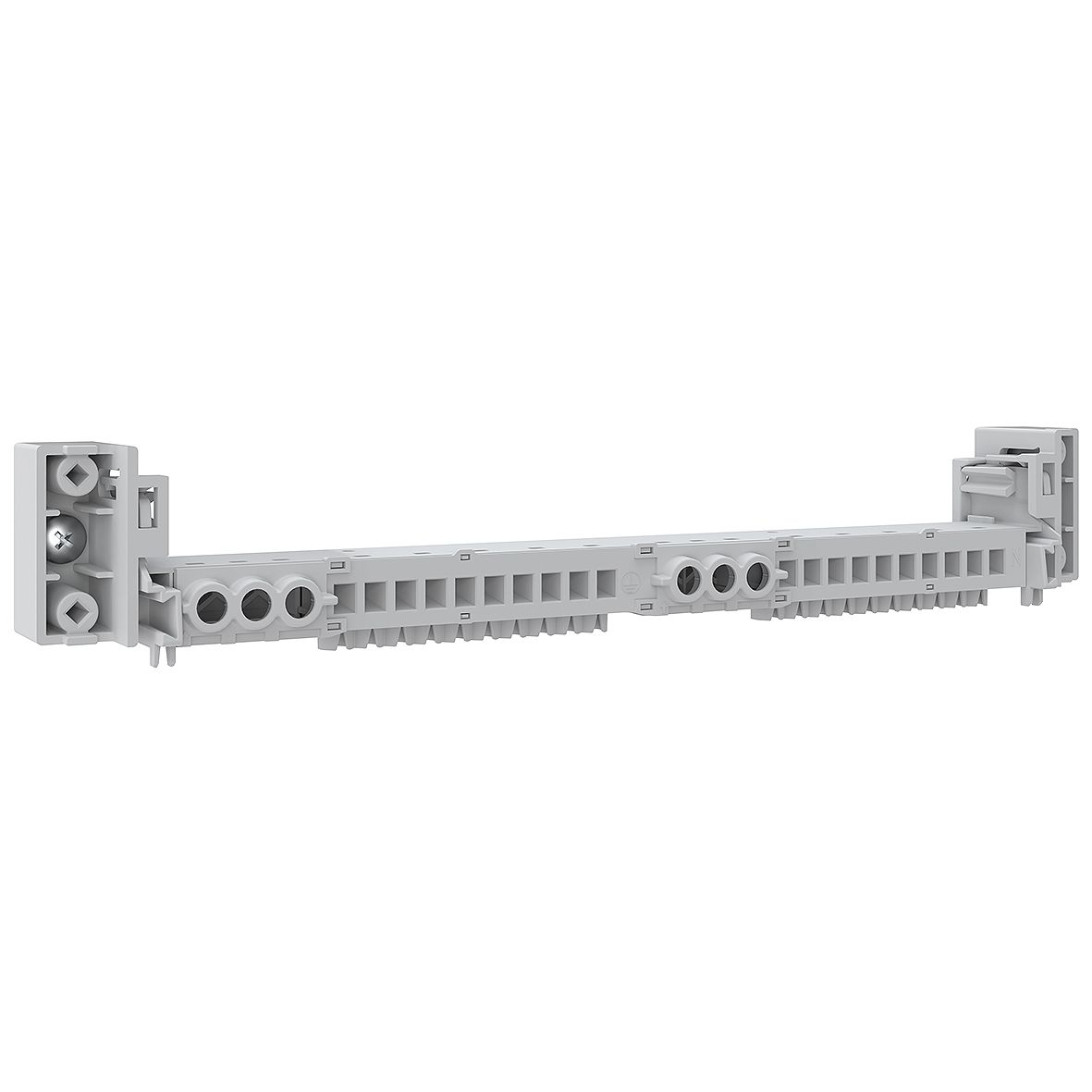 ABN XPEN26N PE-Klemme System, Klemmstellen 3 x 2, 5 bis 16 mm² + 10 x 1, 5 bis 4 mm²