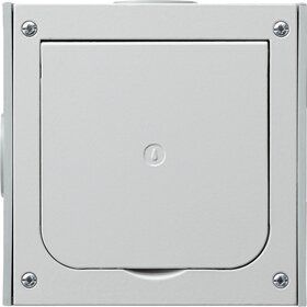Gira 011800 Fußbodenleergehäuse mit Klappdeckel