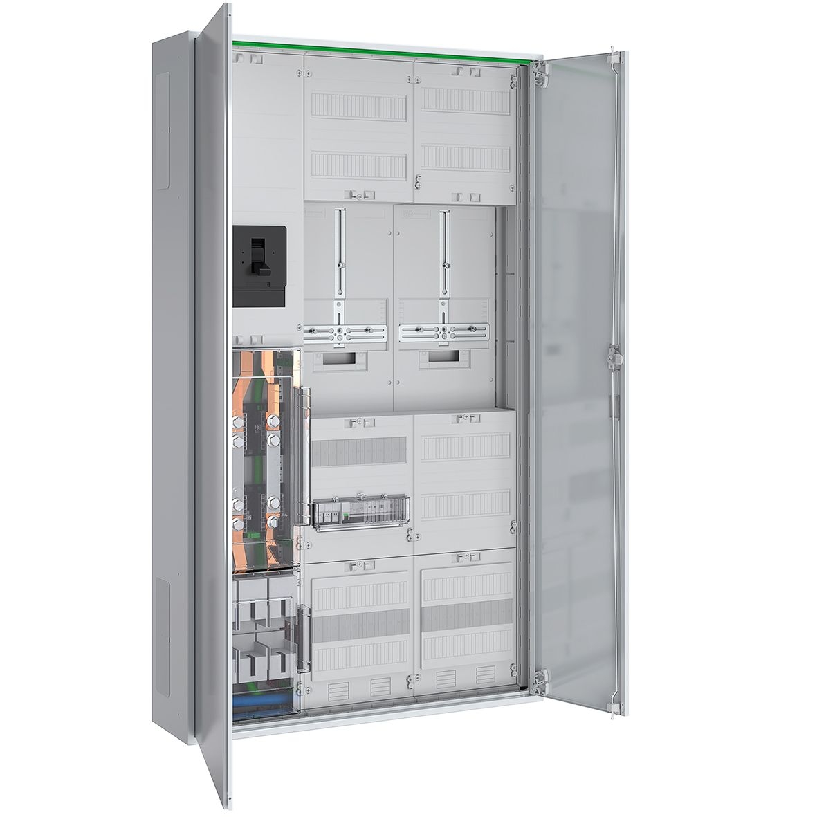 ABN ABNRS309X0483 Wandlerschrank 250A TAB SYNA 5-polig, zu NH2-UT, AB LA 400A, weiß