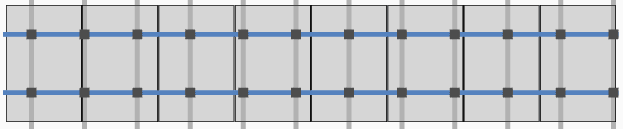K2 E24-PV-SET3-UKS-1X8 Unterkonstruktions-Set Schrägdach für 1 Reihe a 8 Module