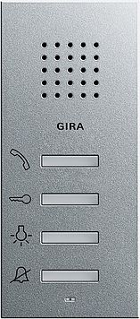 Gira 125026 Wohnungsstation Audio Aufputz, System 55