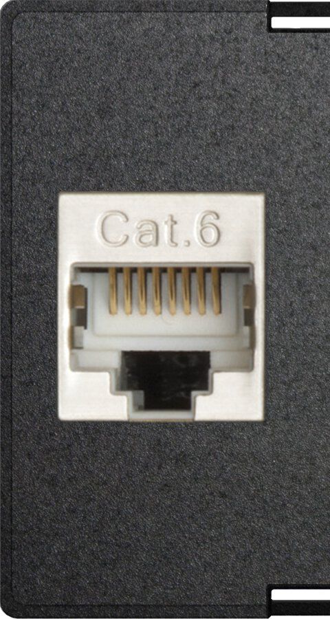 EVOline® 9331 8090 0000 RJ45 Cat. 6 geschirmt (ohne Kabel) 1/2 Modul