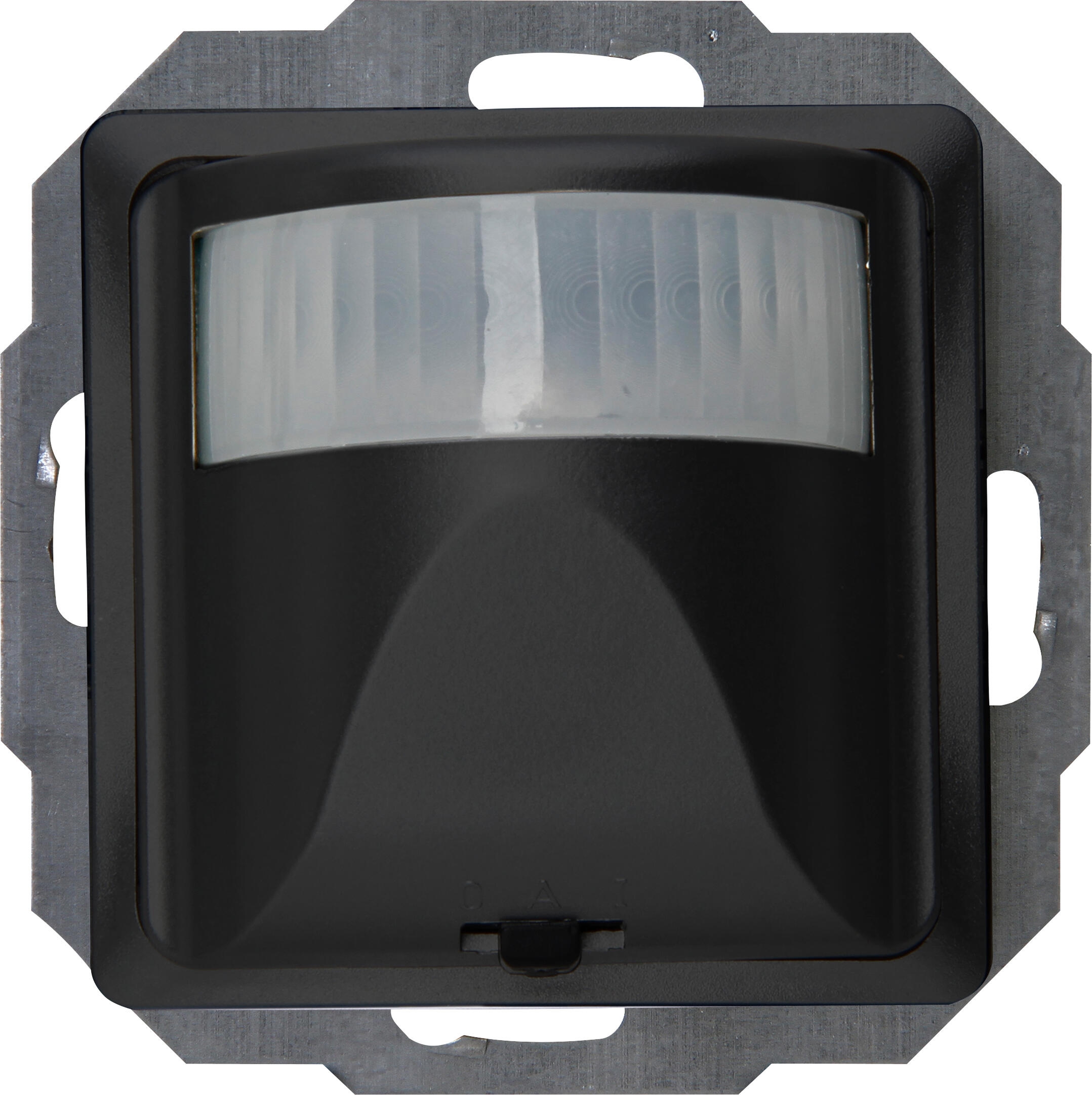 Kopp 805850008 HK05/HK07 - INFRAcontrol T 180°, Infrarot-Bewegungsmelder, 2-Draht-Gerät, 40–400W, 50x50mm, Farbe: schwarz matt