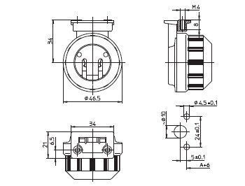 Houben 100384 G13-Fassung IP67