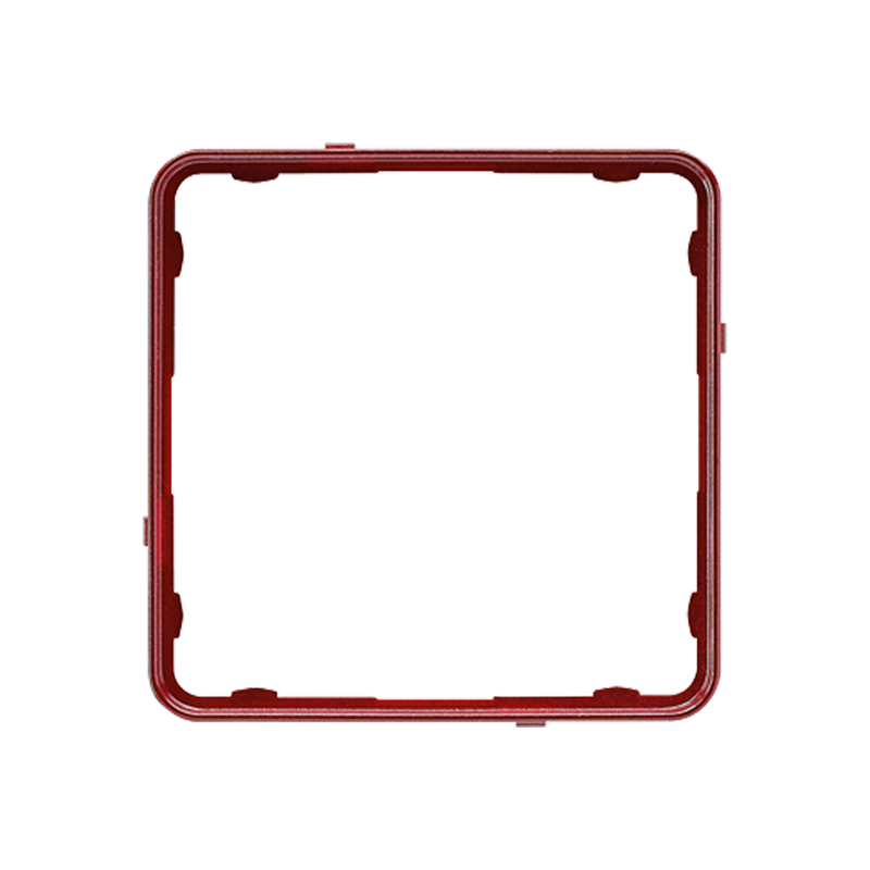 Jung CDP81RTM Applikations-Rahmen, CD PLUS, rot-metallic