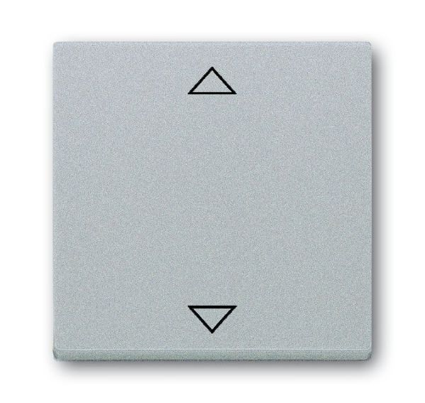Busch-Jaeger 6430-83-102 Bedienelement für Busch-Jalousiecontrol II, aluminium silber matt, Plattform 63
