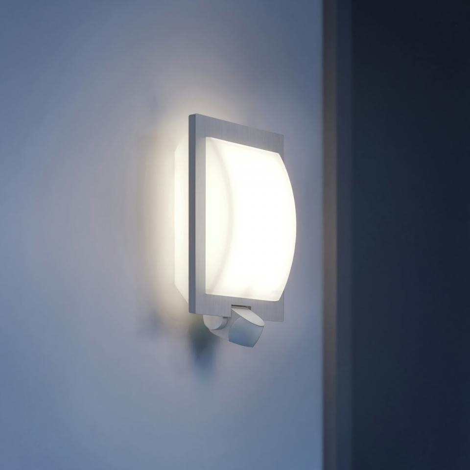 Steinel 566814 Sensor-Außenleuchte L 20 S Edelstahl
