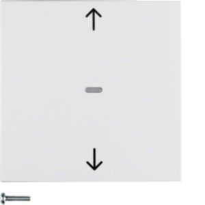 Berker 85245288 KNX-Funk Jalousie-Taste, quicklink, S.x/B.x, polarweiß matt