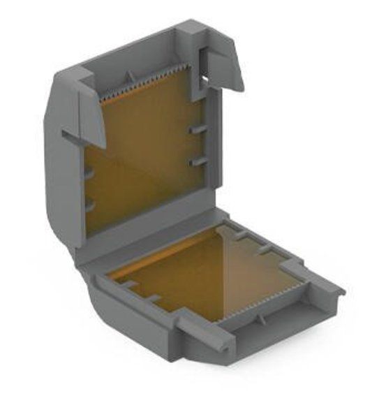WAGO 207-1331 Gelbox größe 1 für Verbindungsklemmen serie 221, 2273. max. 4mm²-Klemmen, 4 Stk.